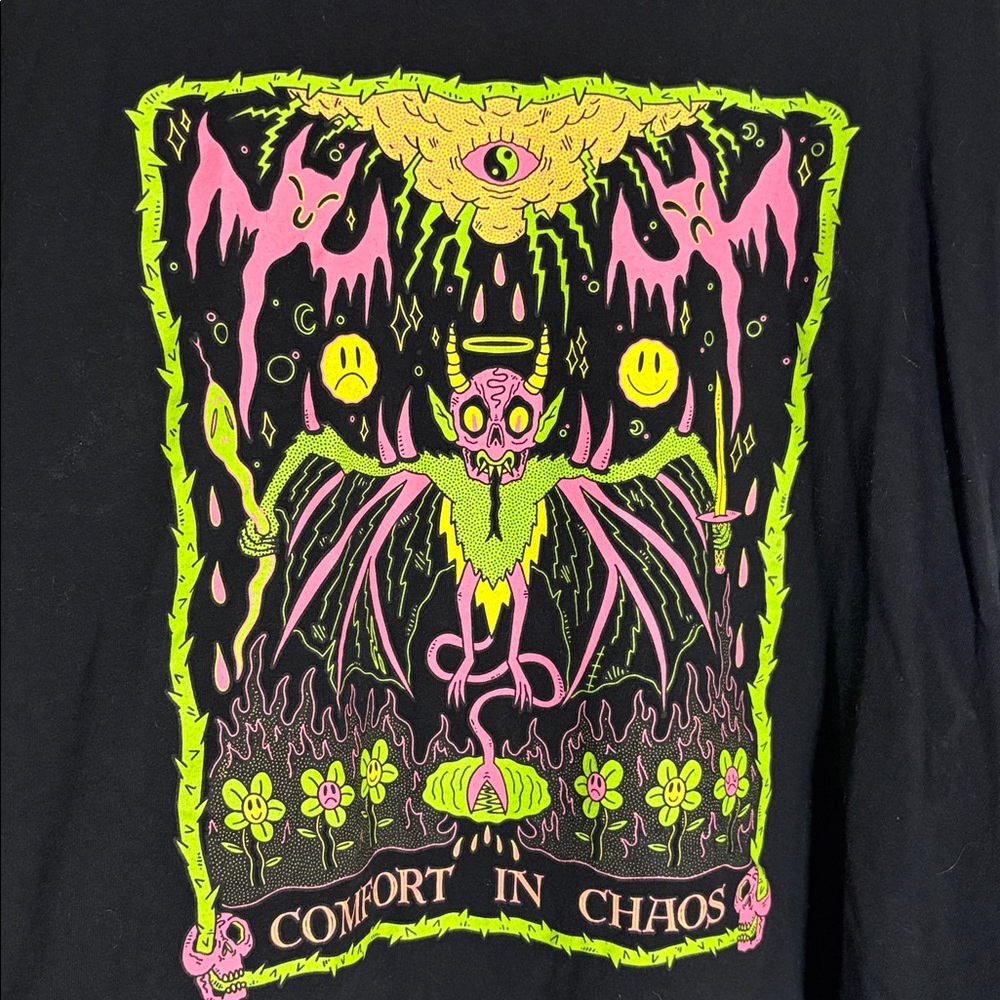 Spencer's Wizard of Barge Black Graphic Tee - Picture 2 of 5